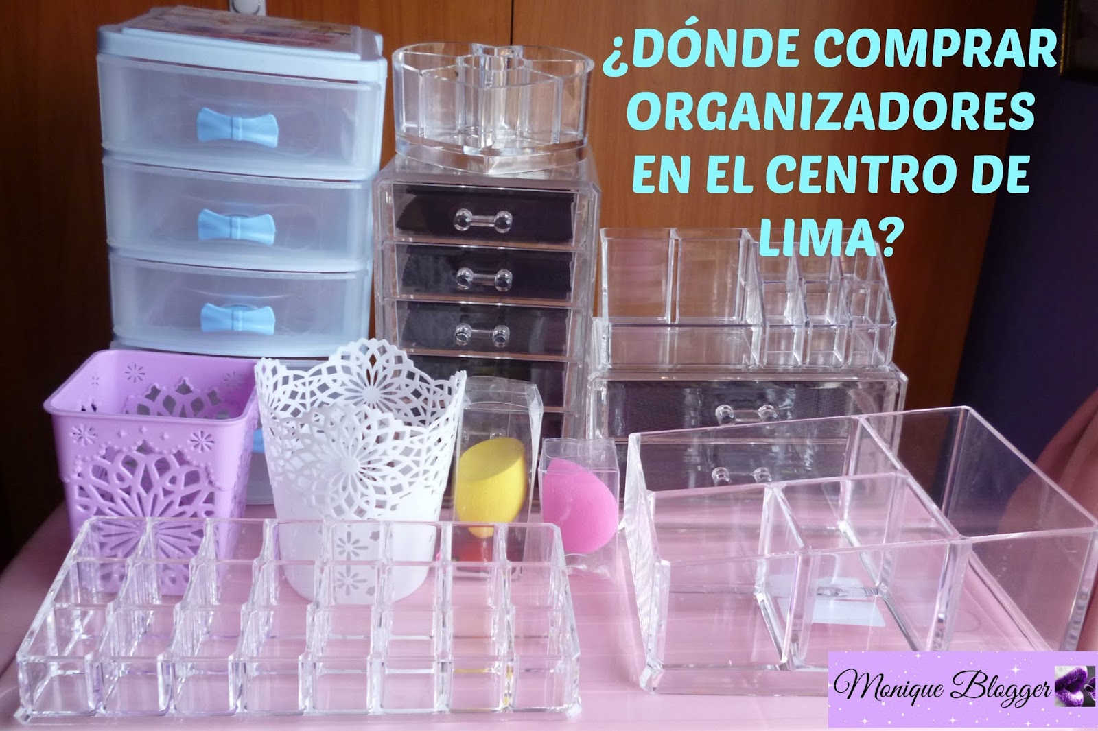 Blogger: ¿Dónde comprar organizadores de maquillaje en el Centro de Lima? sorteo nacional hasta el 31 de mayo