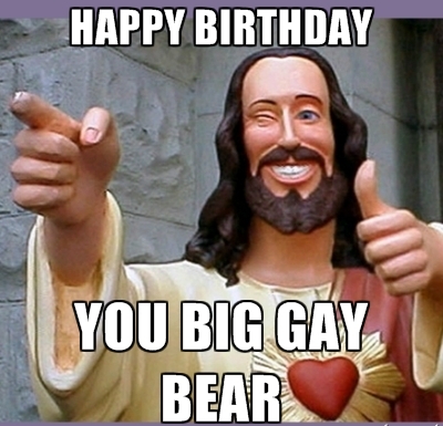 gay happy birthday meme