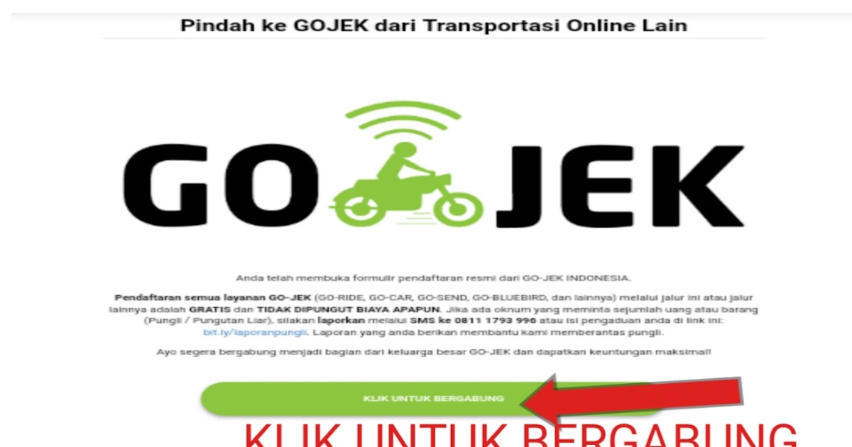Cara daftar gojek jalur vip! pindah dari grab ke gojek Cara daftar gojek jalur vip! pindah dari grab ke gojek