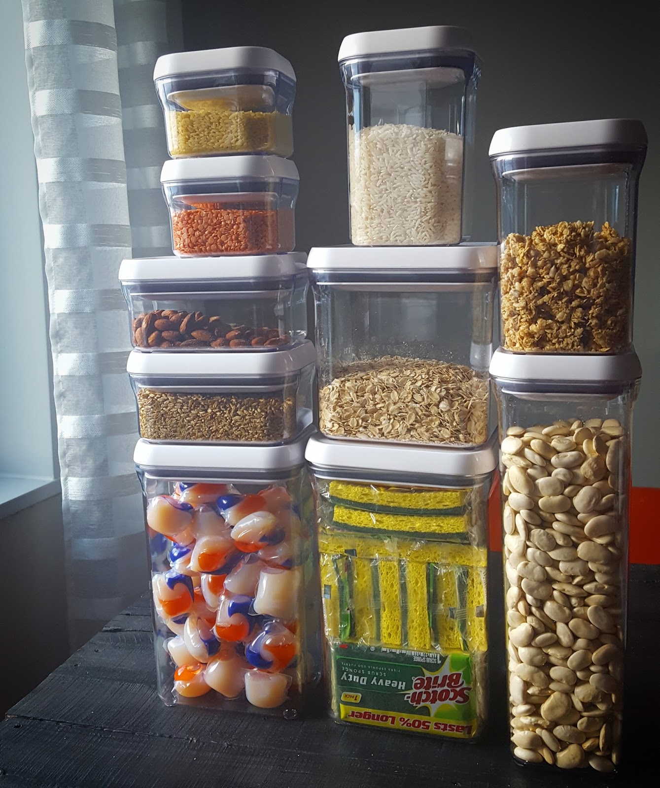 mango & tomato: spring cleaning with oxo containers: organize your mango & tomato: spring cleaning with oxo containers: organize your