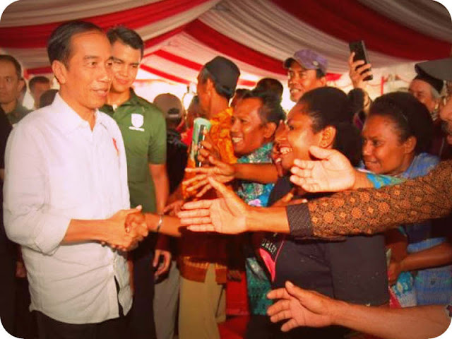 Joko Widodo Serahkan 3.331 Sertifikat Hak Atas Tanah ke Masyarakat di Jayapura
