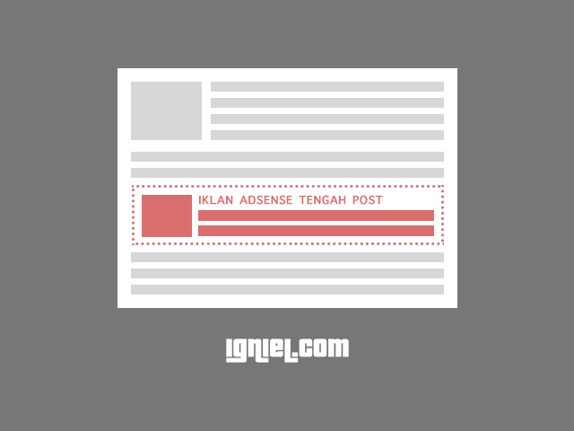 Cara Memasang Iklan AdSense Di Tengah Postingan Blogger Cara Memasang Iklan AdSense Di Tengah Postingan Blogger