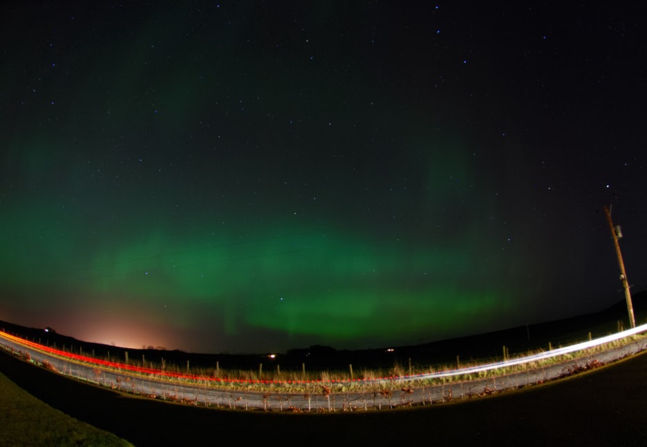 Aurora Borealis - Northern Lights - from Aberdeenshire Scotland