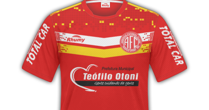 camisa america teofilo otoni