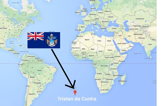 Где находится остров тристан да кунья Tristan Da Cunha St. Helena