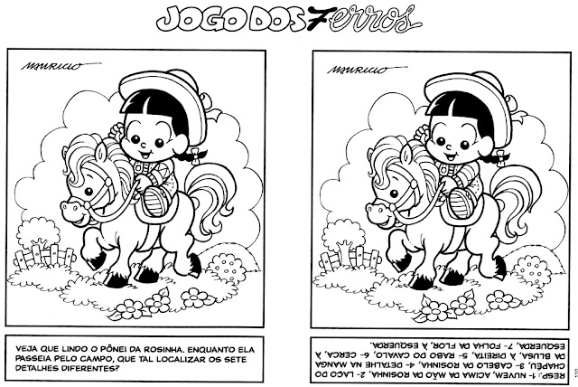 Desenho para colorir Imprimir jogos Encanto : Jogo de 7 diferenças 40