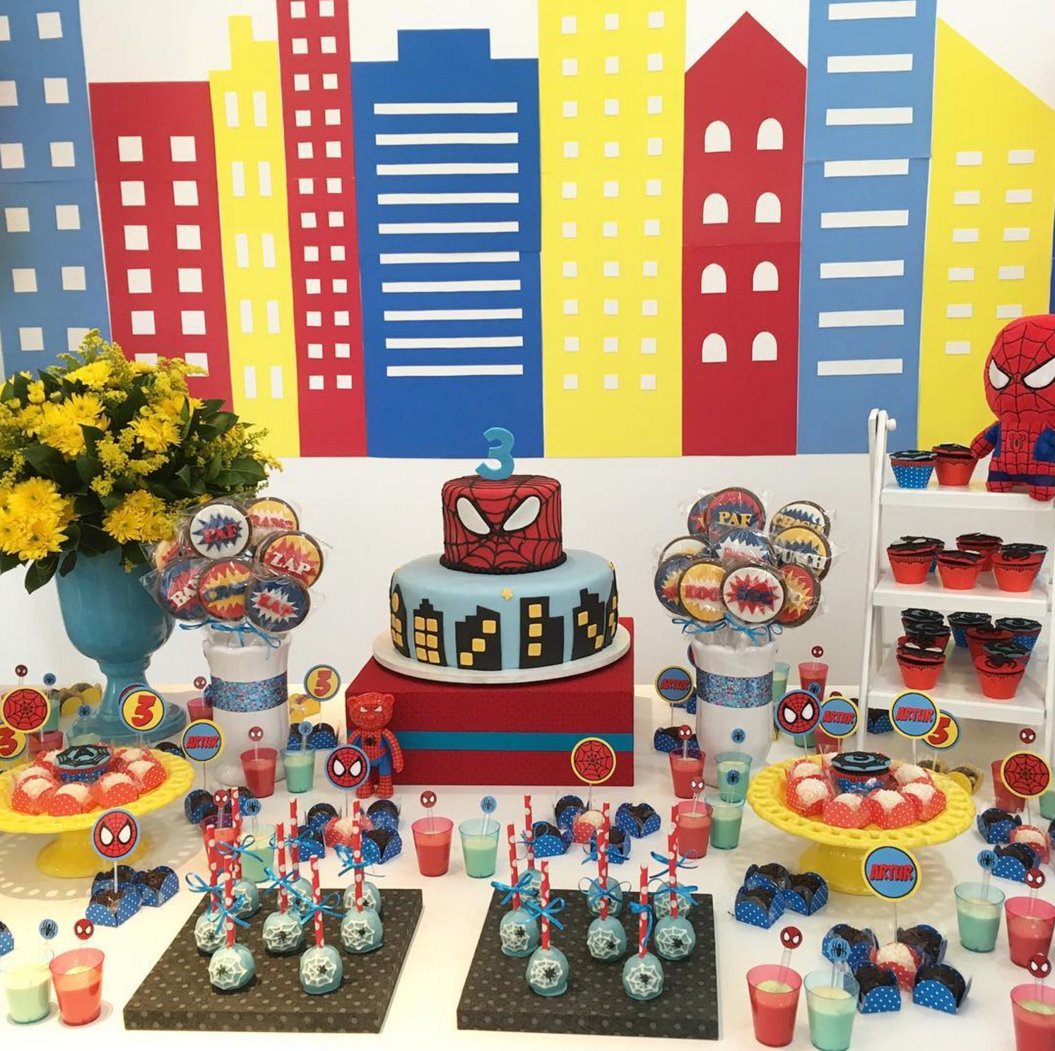 carbón detergente Revolucionario 101 fiestas: Ideas de decoración para tu fiesta de Spiderman