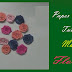 paper quilling -make rose flowers made easy