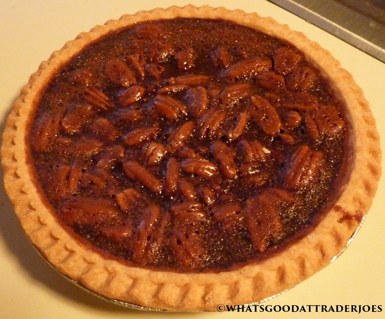 What's Good at Trader Joe's? Trader Joe's Chocolate Pecan Pudding Pie