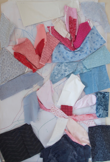 Magnolias fabrics auditioning Magnolias fabrics auditioning