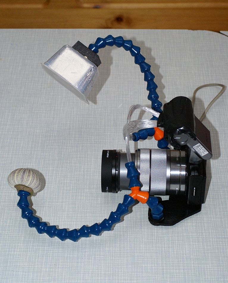 fiberstrobe Twinflash adapter step by step