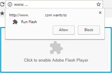 How enable flash chrome