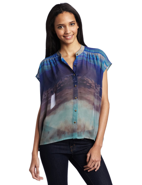 Women Fashion Twelfth St. By Cynthia Vincent Women's Oversized Button