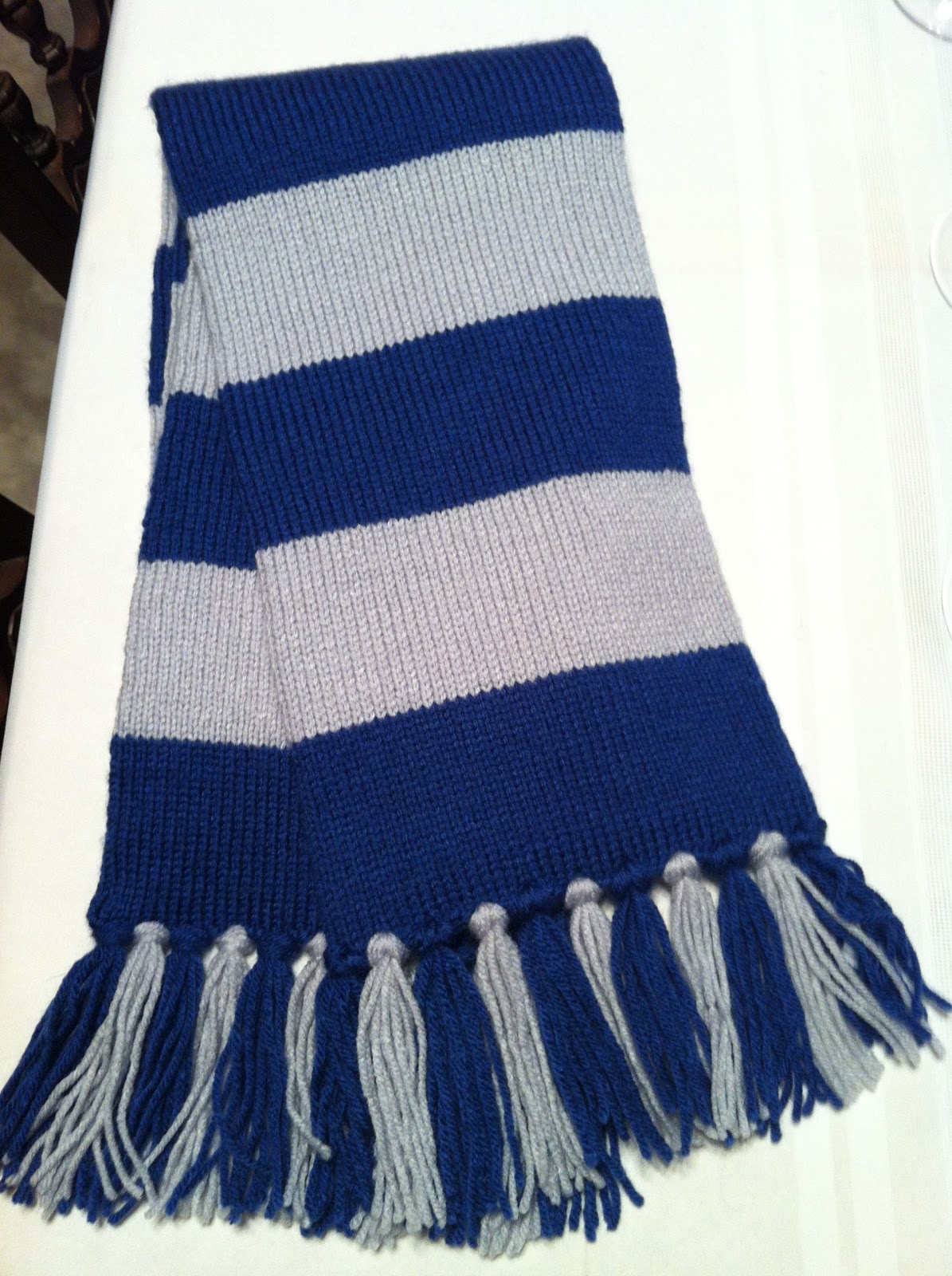 CC's Crafts: Old-Style Ravenclaw Scarf