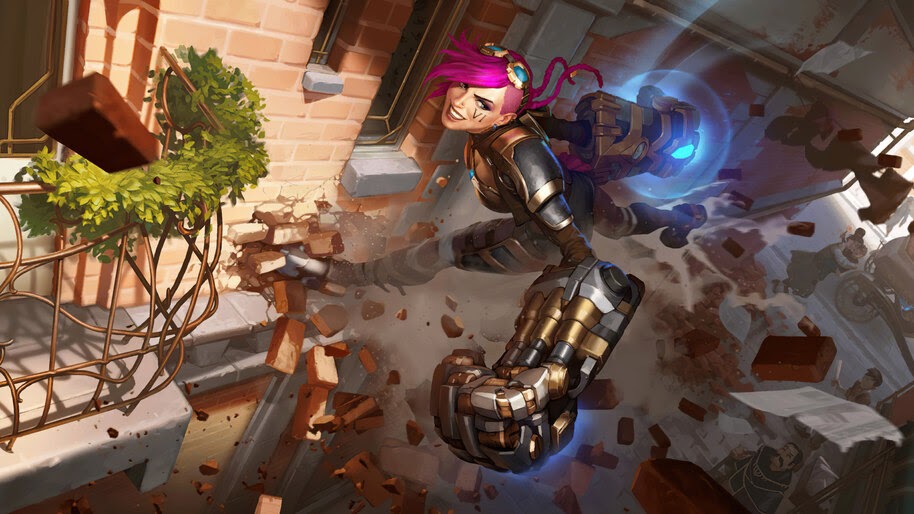 Vi, LoL, Legends of Runeterra, 4K, #3.1691