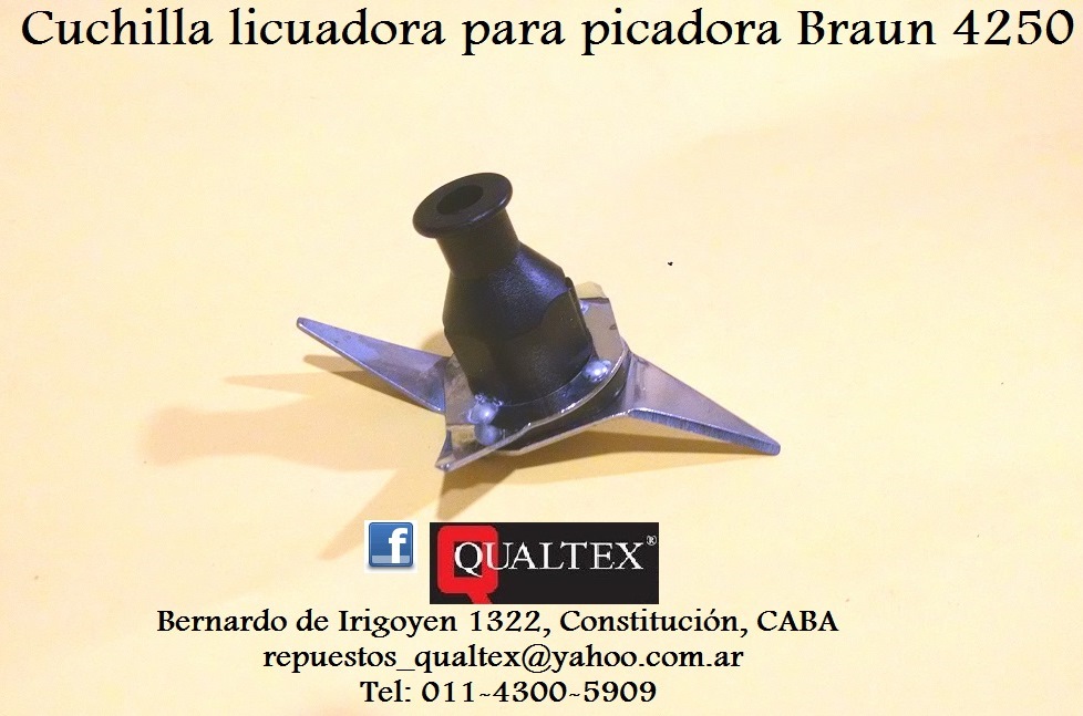 Qualtex ® Arg Repuestos para Electrodomésticos: REPUESTOS PARA PICADORA /  LICUADORA BRAUN 4250 - ZK1