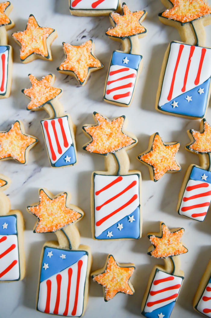 Celebrate the 4th of July with Decorated Cookies!