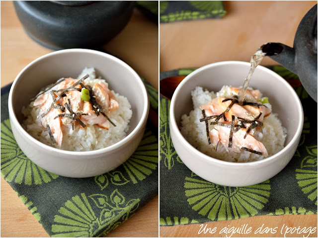 Ochazuke, riz au thé (お茶漬け) cuisine de restes de riz