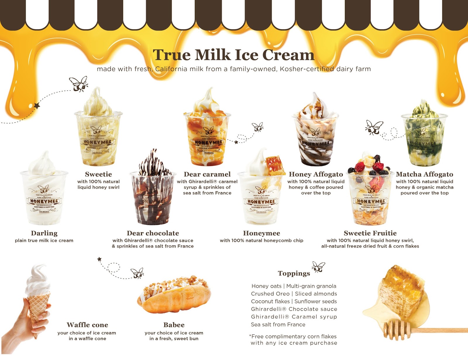 Honeymee is the Sweet Spot to Bee Happy and Eat Real Honey Combs!