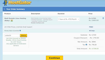 Hostgator Web Hosting