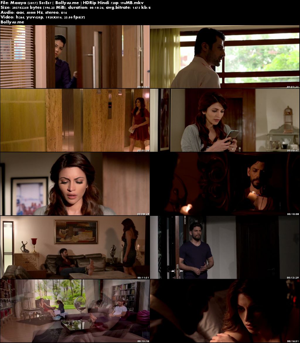 Maaya 2017 S01E07 Web Series HDRip 200MB Hindi 720p Download Maaya 2017 S01E07 Web Series HDRip 200MB Hindi 720p Download
