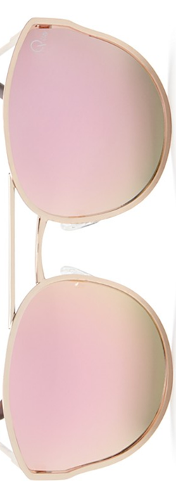 Quay Cherry Bomb Mirrored Cat Eye Sunglasses