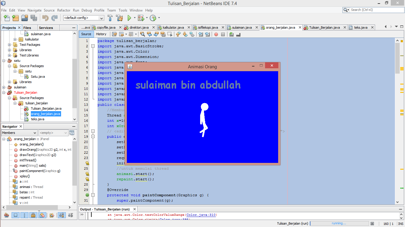 sulaiman: Contoh program animasi manusia berjalan di java