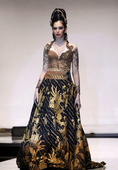 Model Gaun Kebaya yang Sedang Trend