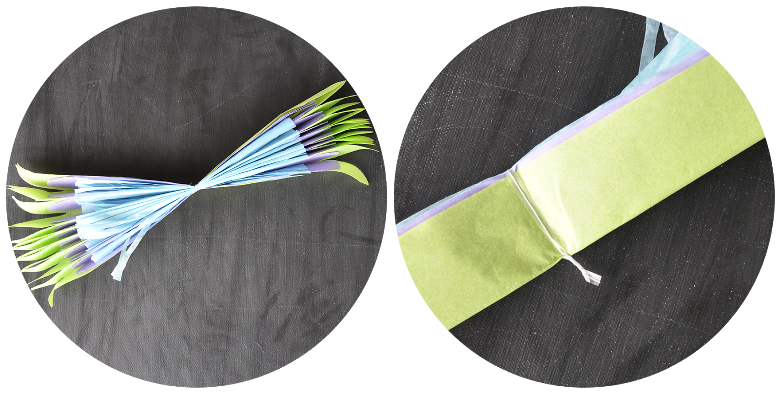tissue paper flower pompom tutorial | Lorrie Everitt for Creative Bag
