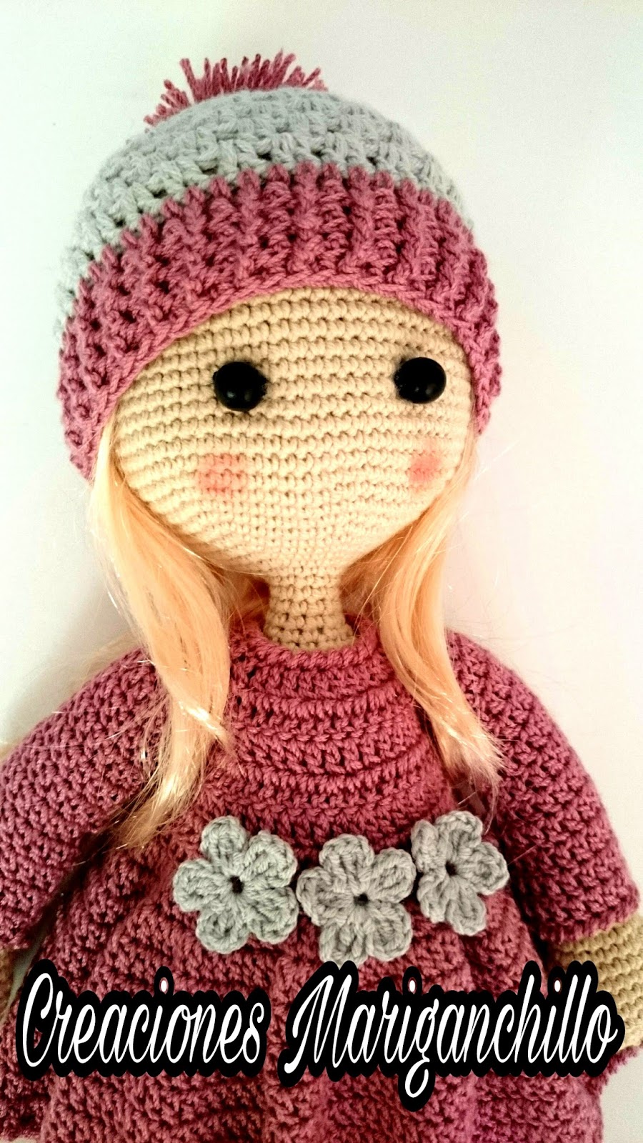 muñeca barbara amigurumi