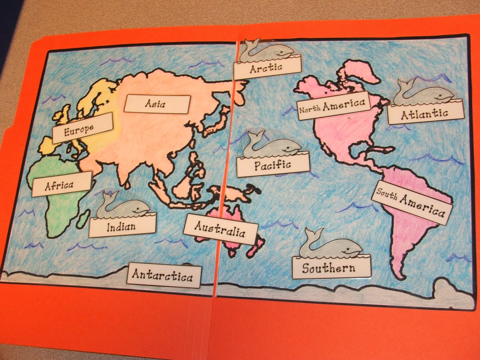 Highland Heritage Homeschool: Halloween and Learning the Continents
