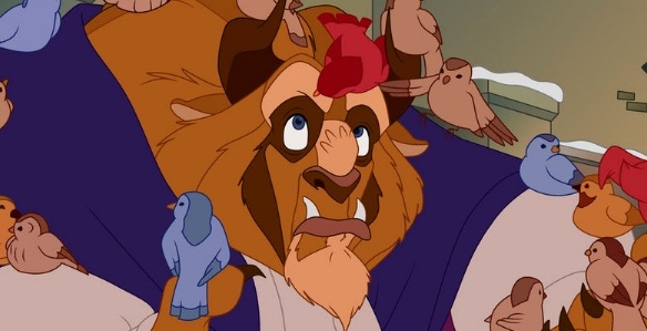 The Beast scary Beauty and the Beast 1991 animatedfilmreviews.filminspector.com