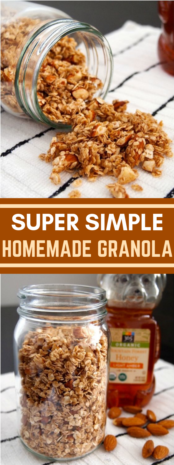 Super Simple Granola #easygranola #simplerecipe Super Simple Granola #easygranola #simplerecipe