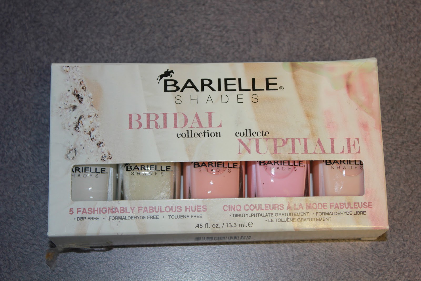 NOTD: Barielle Shades Bridal Collection