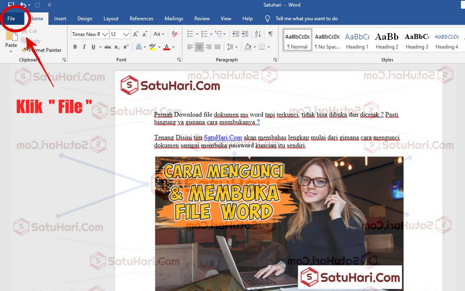 Cara Membuka Microsoft Word 2016 Yang Terkunci Cara Membuka Microsoft Word 2016 Yang Terkunci