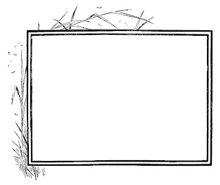 antique frame illustration frame border image printable design download