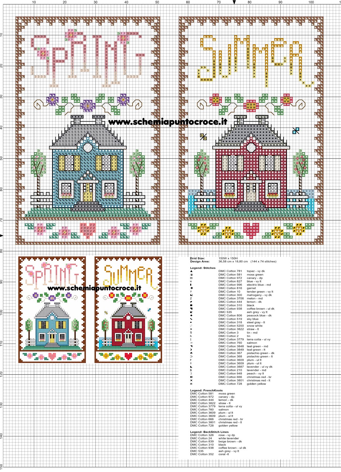 four-seasons-cross-stitch-pattern