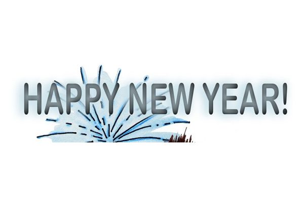 happy new year text clipart - photo #31