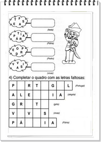 Atividades E Desenhos 7 De Setembro Atividades Desenhos Exercicios Colorir Pintar Imprimir Iii