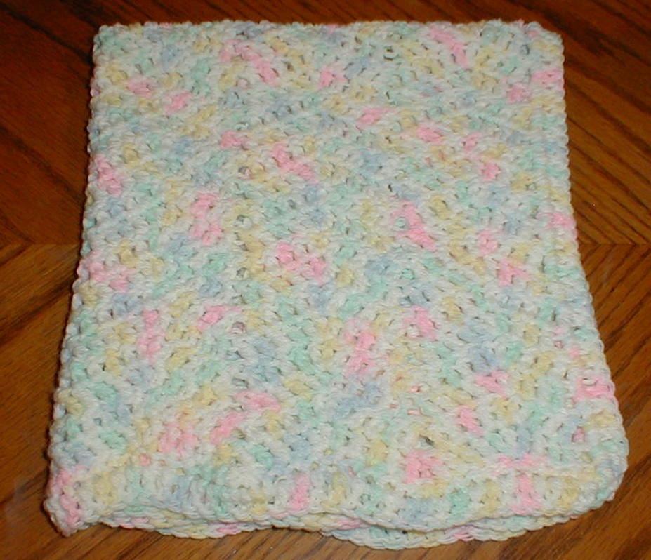 Karens Crocheted Garden of Colors Preemie Baby Blankets 9 and 10