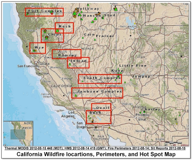 CFN - CALIFORNIA FIRE NEWS - CAL FIRE NEWS : Quick Look: California