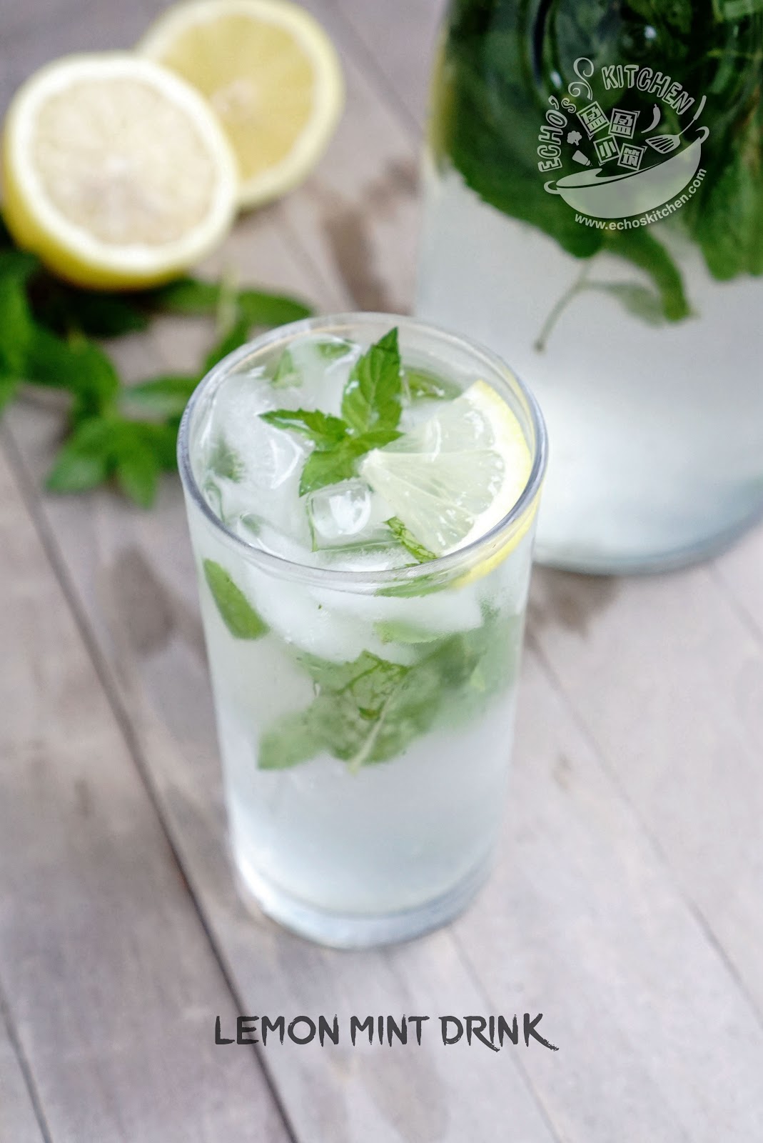 A taste of memories Echo's Kitchen Lemon Mint Drink 【薄荷柠檬饮】