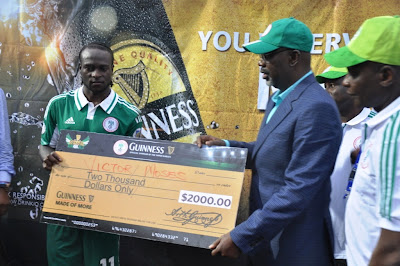 victor moses 2000 dollars guinness