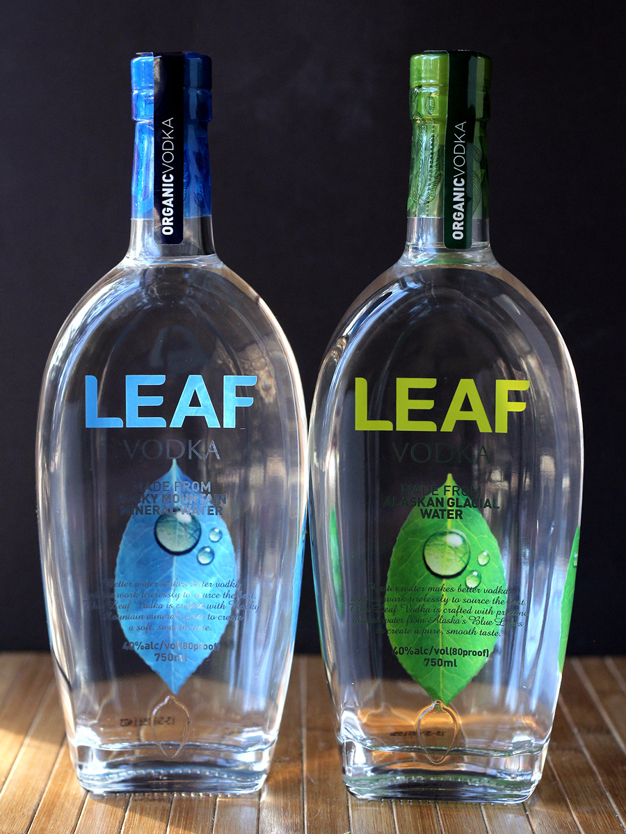 Cookistry's Kitchen Gadget and Food Reviews Leaf Vodka organic and