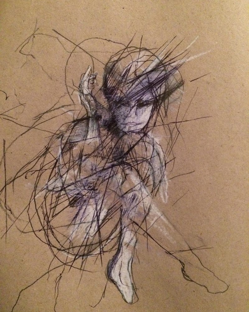 Figurative Drawings by Neal D Rolinson from UK.