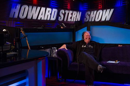 Neil Young in The Howard Stern Show