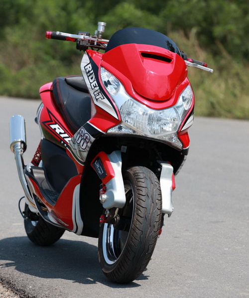 Motor Drag Ninja : Inspirasi modif Honda PCX