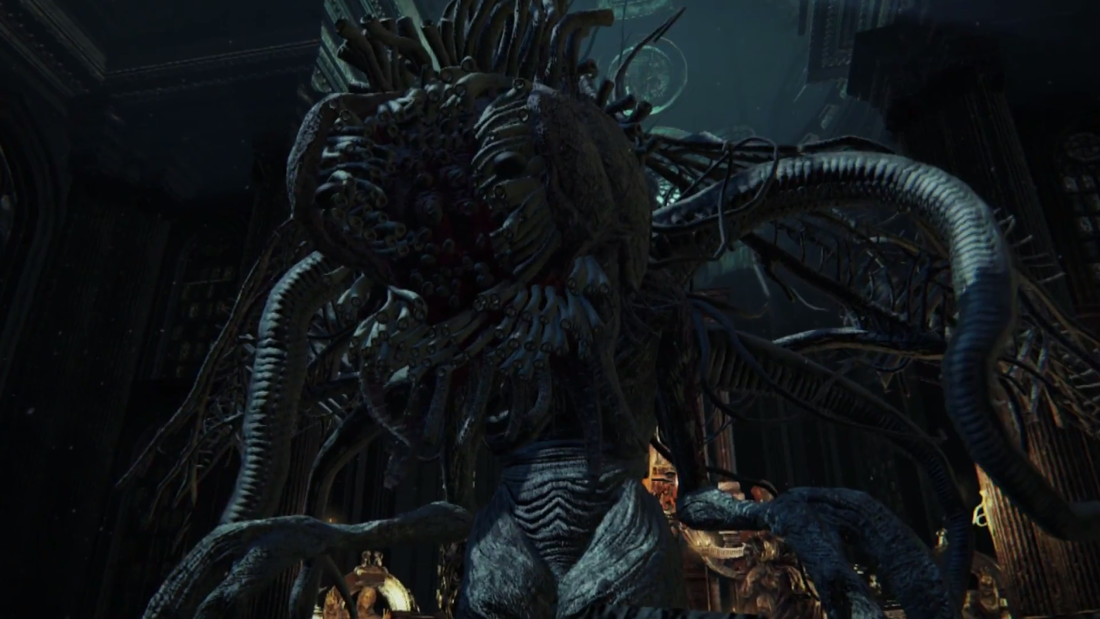 unused content bloodborne wiki father gascoigne beast form