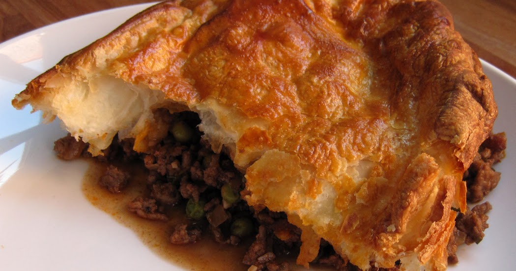 Minced Beef and Onion Pie A Glug of Oil