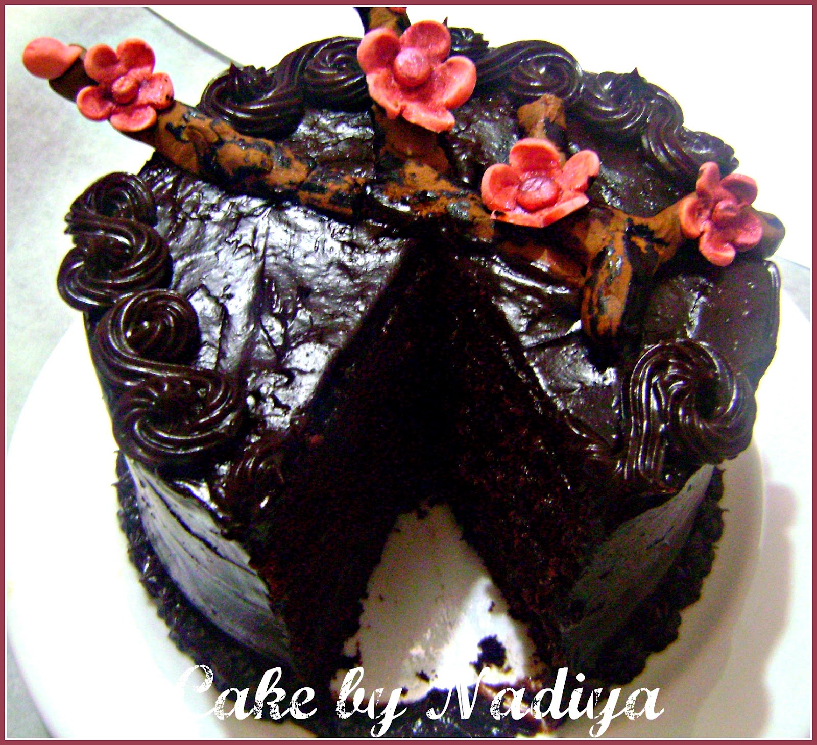 Nadiya's Tastes Of Maldives Me & My Chocolate Love Affair Cake